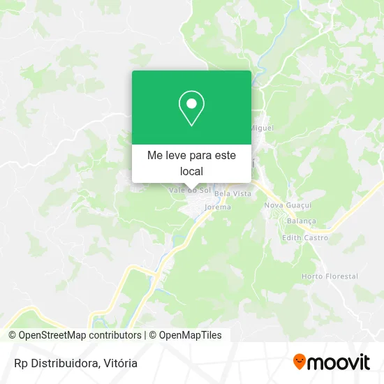 Rp Distribuidora mapa