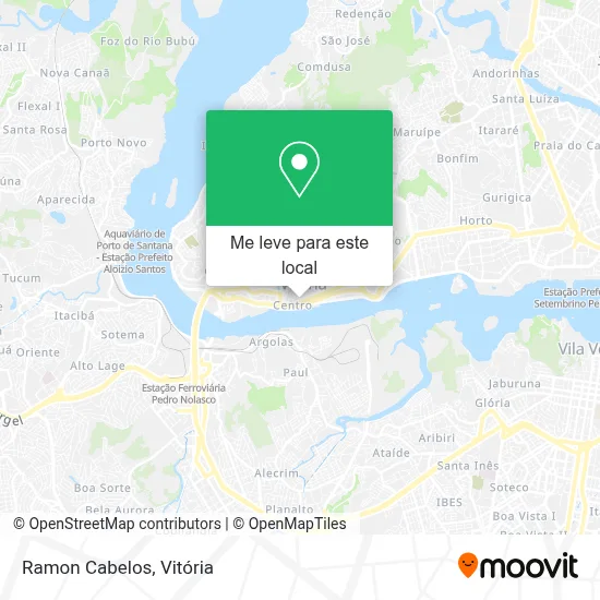 Ramon Cabelos mapa