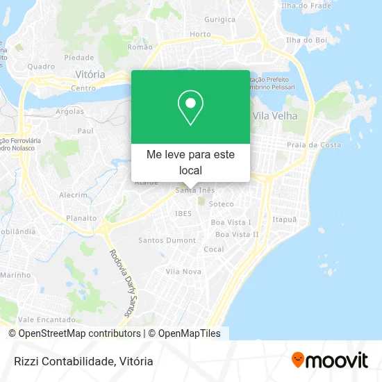 Rizzi Contabilidade mapa