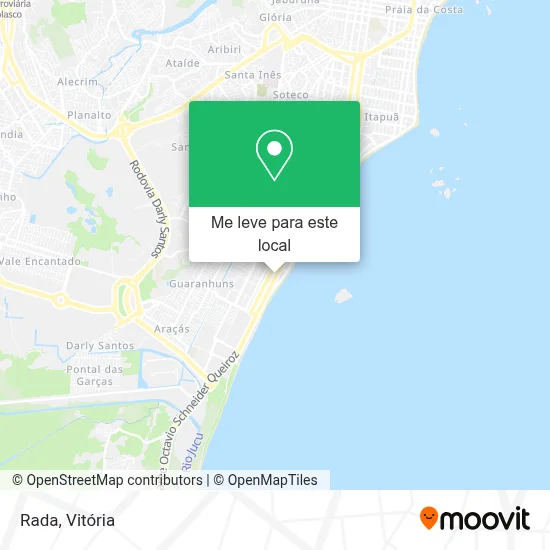 Rada mapa