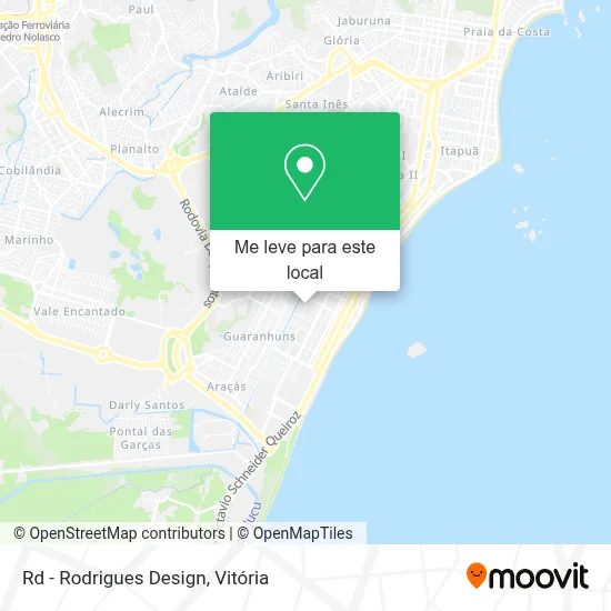 Rd - Rodrigues Design mapa