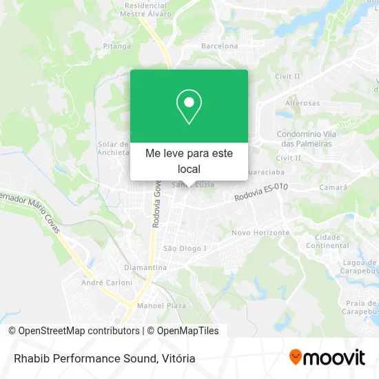 Rhabib Performance Sound mapa