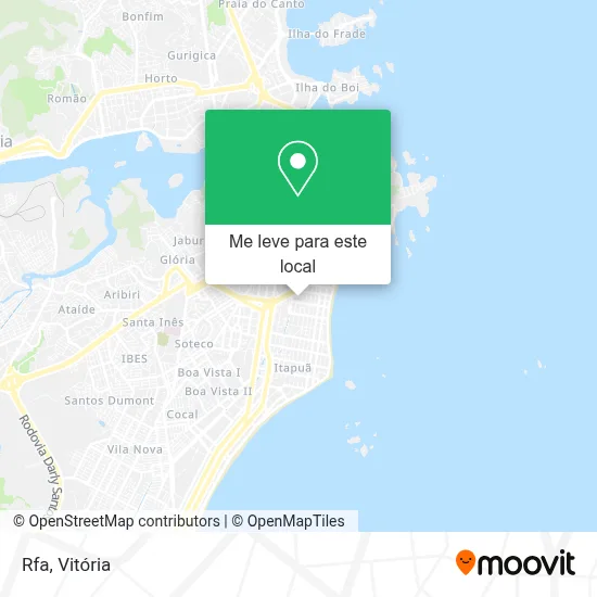 Rfa mapa