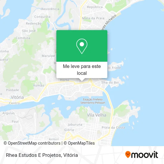 Rhea Estudos E Projetos mapa