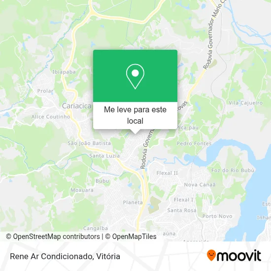Rene Ar Condicionado mapa
