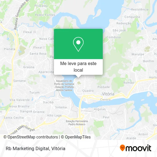 Rb Marketing Digital mapa