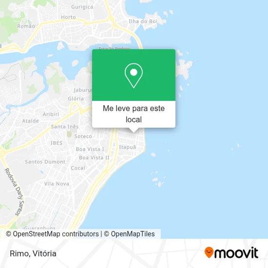 Rimo mapa