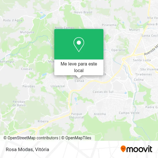 Rosa Modas mapa