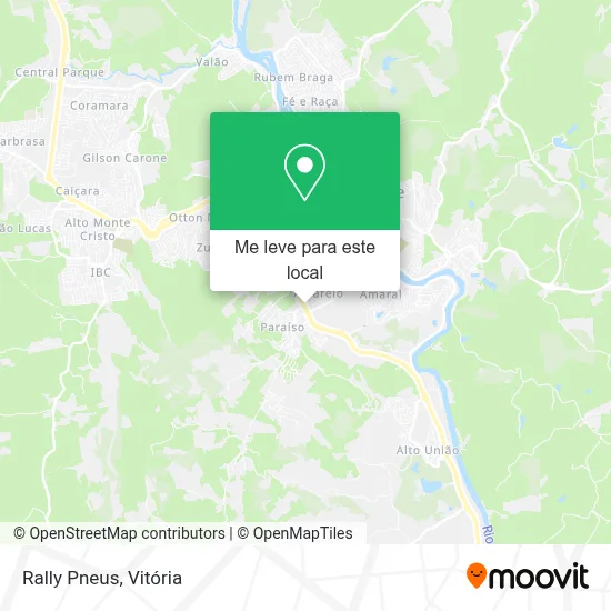 Rally Pneus mapa