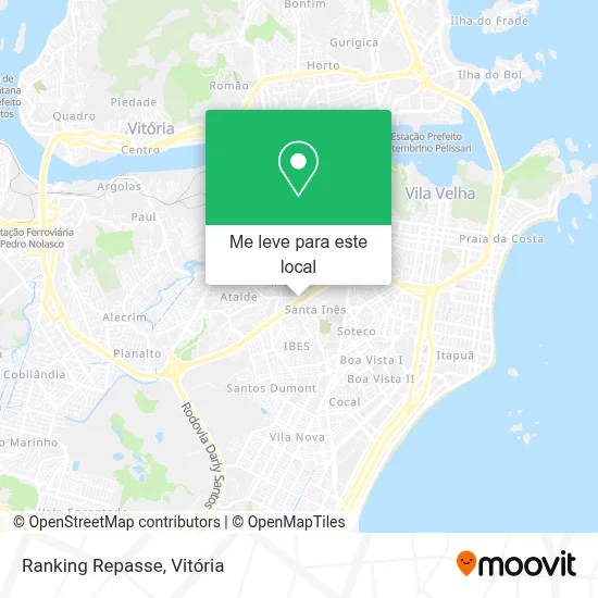 Ranking Repasse mapa
