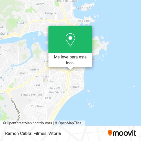 Ramon Cabral Filmes mapa