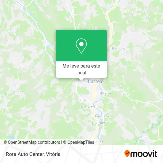 Rota Auto Center mapa