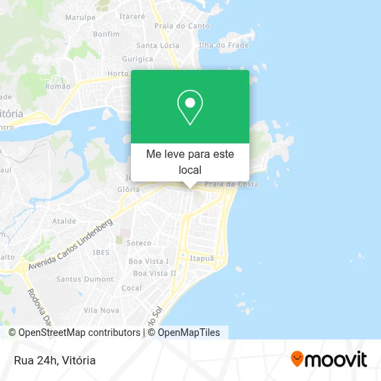 Rua 24h mapa