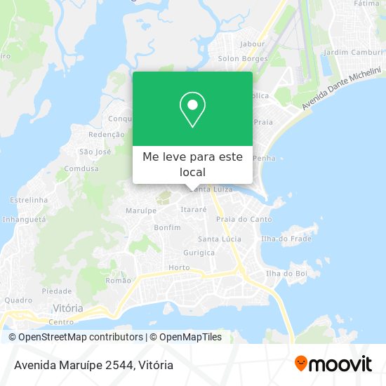 Avenida Maruípe 2544 mapa