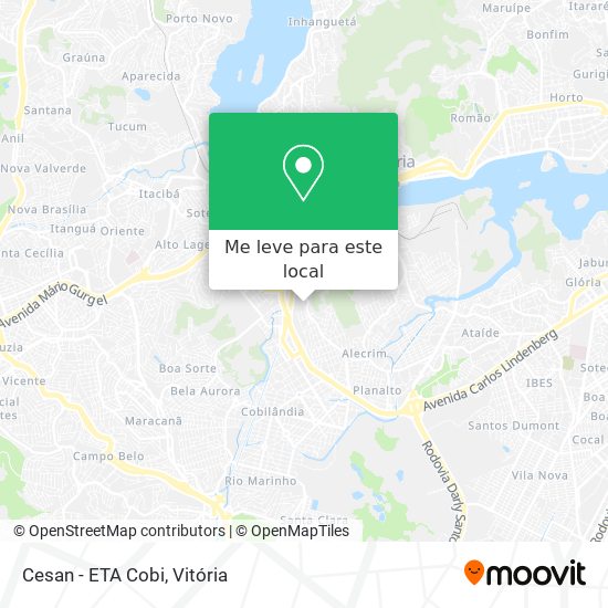 Cesan - ETA Cobi mapa