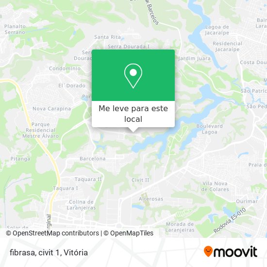 fibrasa, civit 1 mapa