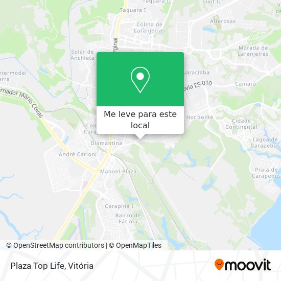 Plaza Top Life mapa