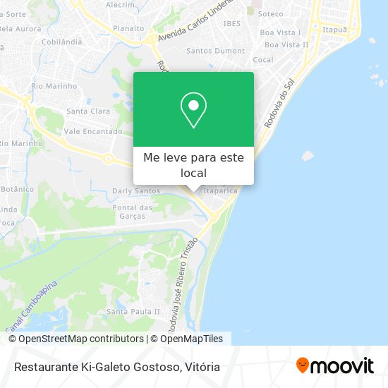 Restaurante Ki-Galeto Gostoso mapa