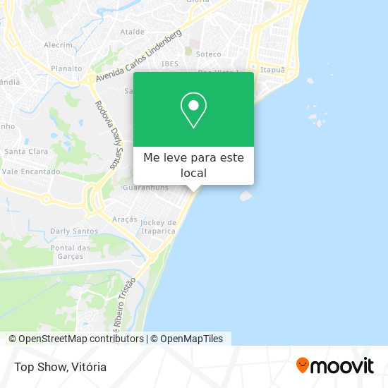 Top Show mapa