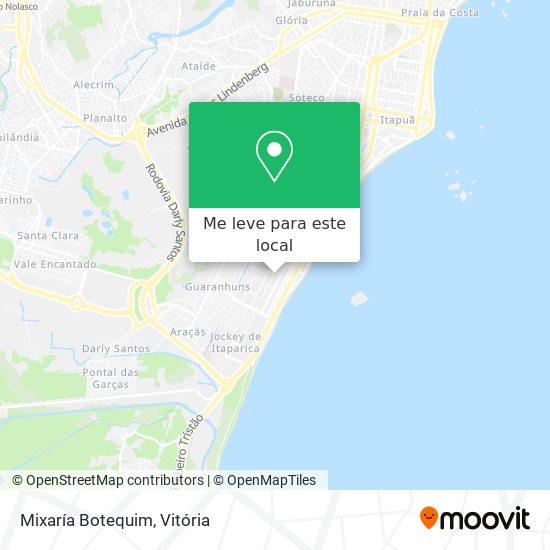 Mixaría Botequim mapa
