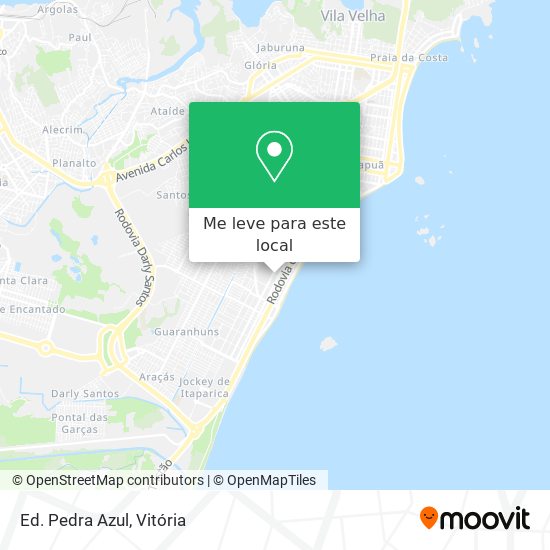 Ed. Pedra Azul mapa