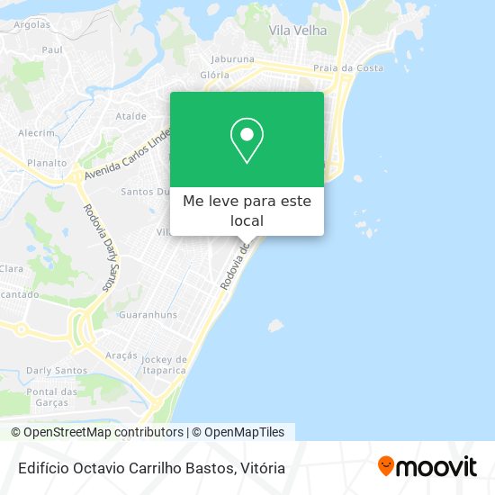 Edifício Octavio Carrilho Bastos mapa