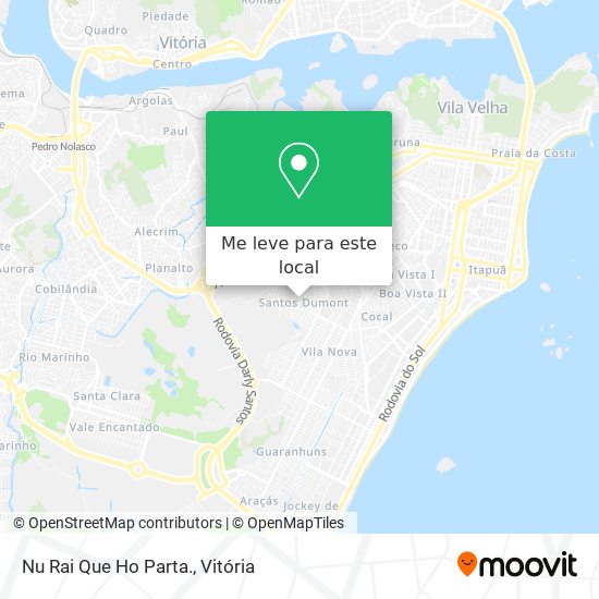 Nu Rai Que Ho Parta. mapa