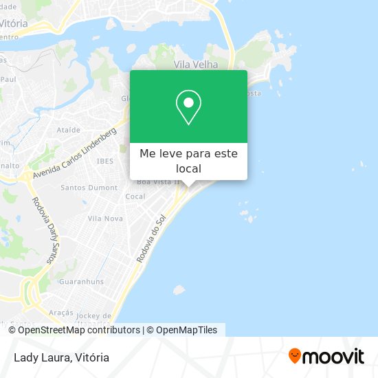 Como chegar até Lady Laura em Vila Velha de Ônibus?