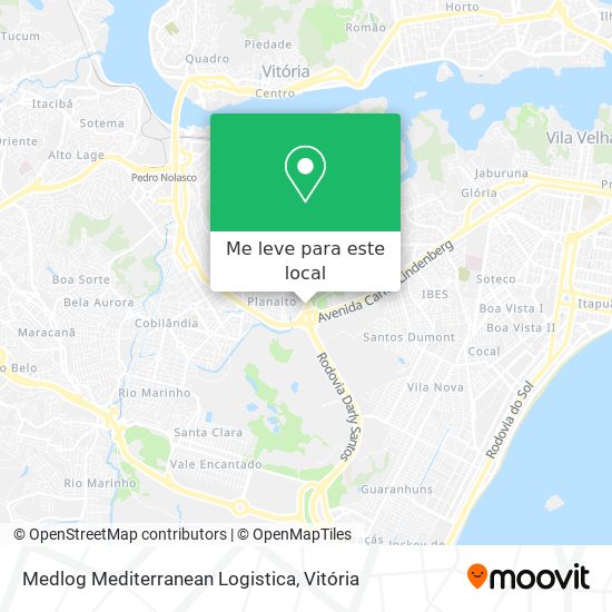 Medlog Mediterranean Logistica mapa
