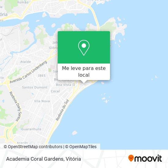 Academia Coral Gardens mapa