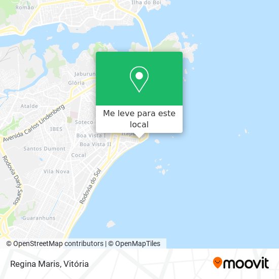 Regina Maris mapa