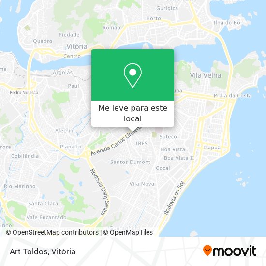 Art Toldos mapa