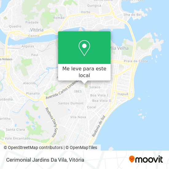 Cerimonial Jardins Da Vila mapa