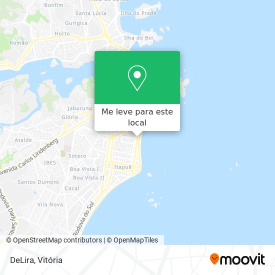 DeLira mapa