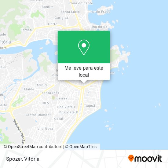 Spozer mapa