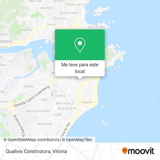 Qualivix Construtora mapa