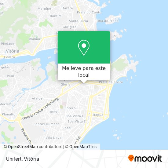 Unifert mapa