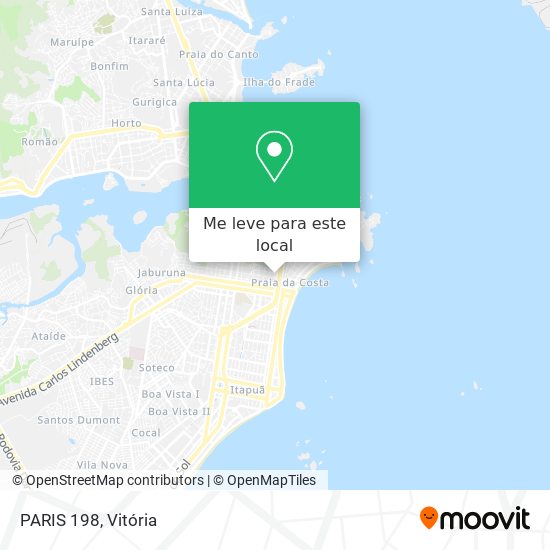 PARIS 198 mapa