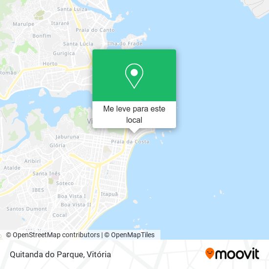 Quitanda do Parque mapa