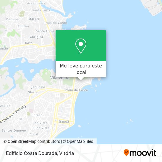 Edifício Costa Dourada mapa