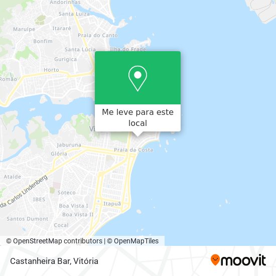 Castanheira Bar mapa