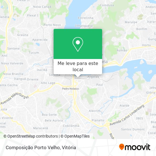 Composição Porto Velho mapa