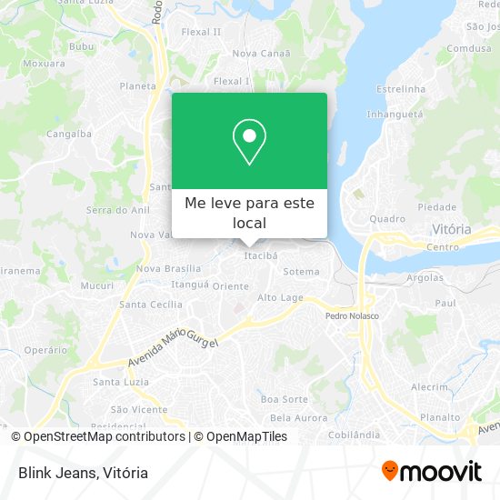 Blink Jeans mapa