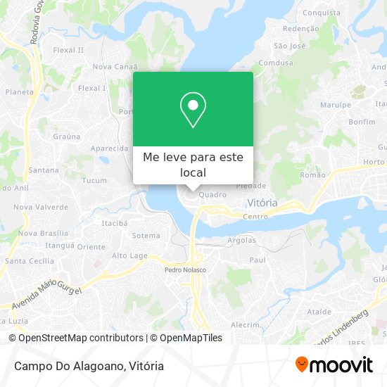 Campo Do Alagoano mapa