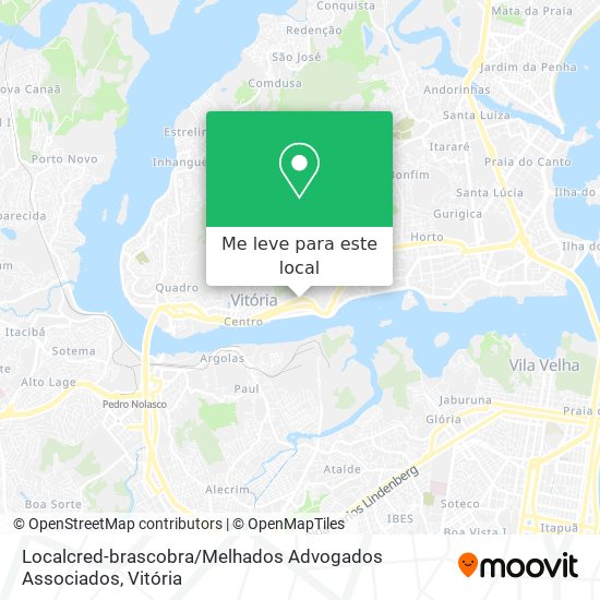 Localcred-brascobra / Melhados Advogados Associados mapa