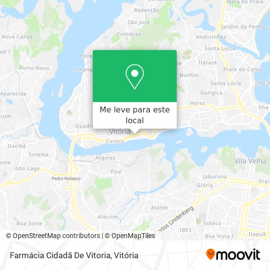 Farmácia Cidadã De Vitoria mapa