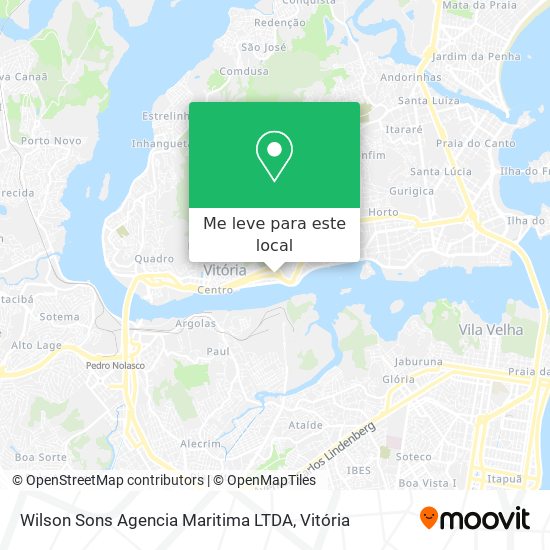 Wilson Sons Agencia Maritima LTDA mapa