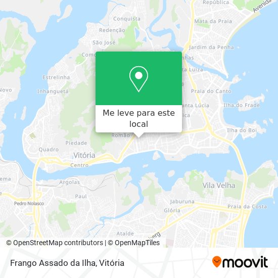 Frango Assado da Ilha mapa