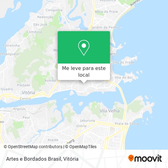 Artes e Bordados Brasil mapa