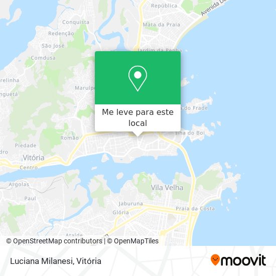 Luciana Milanesi mapa